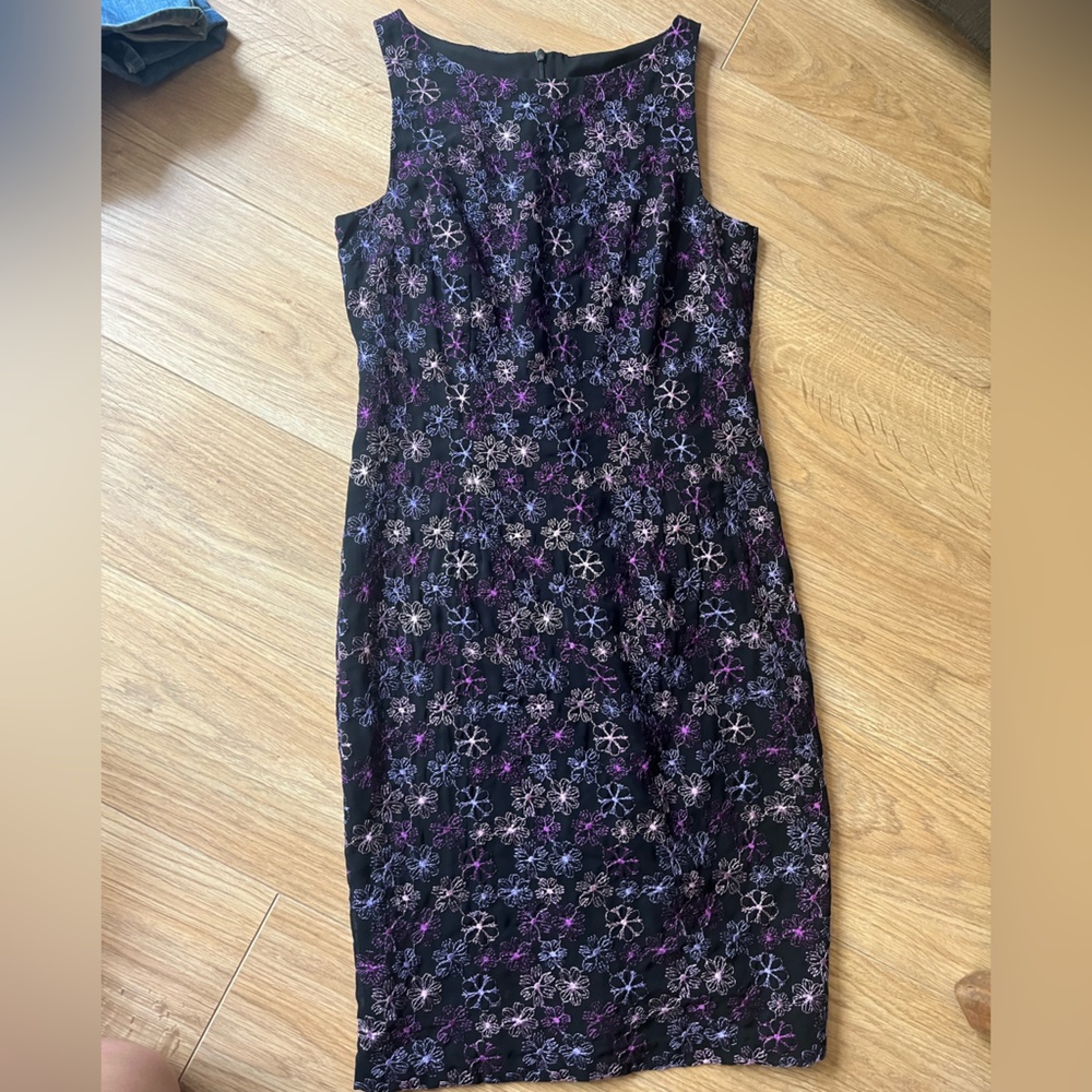 Teddy to dress floral embroidery